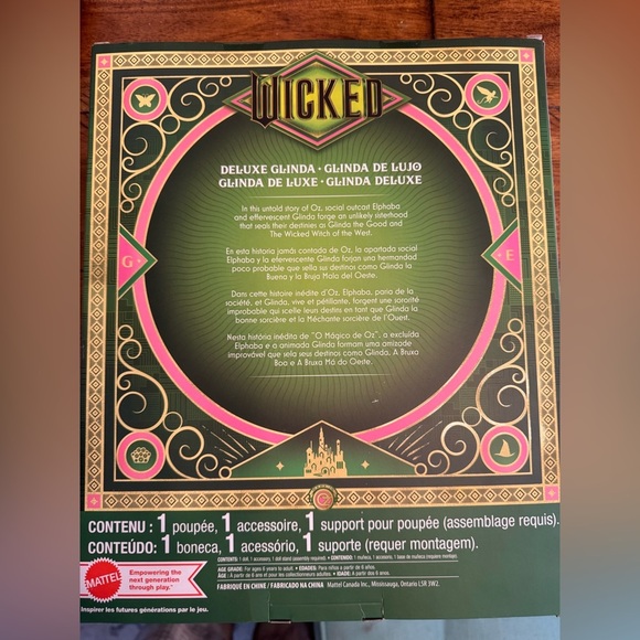 Mattel Pink Glinda Doll. Brand new in box. - Picture 2 of 3